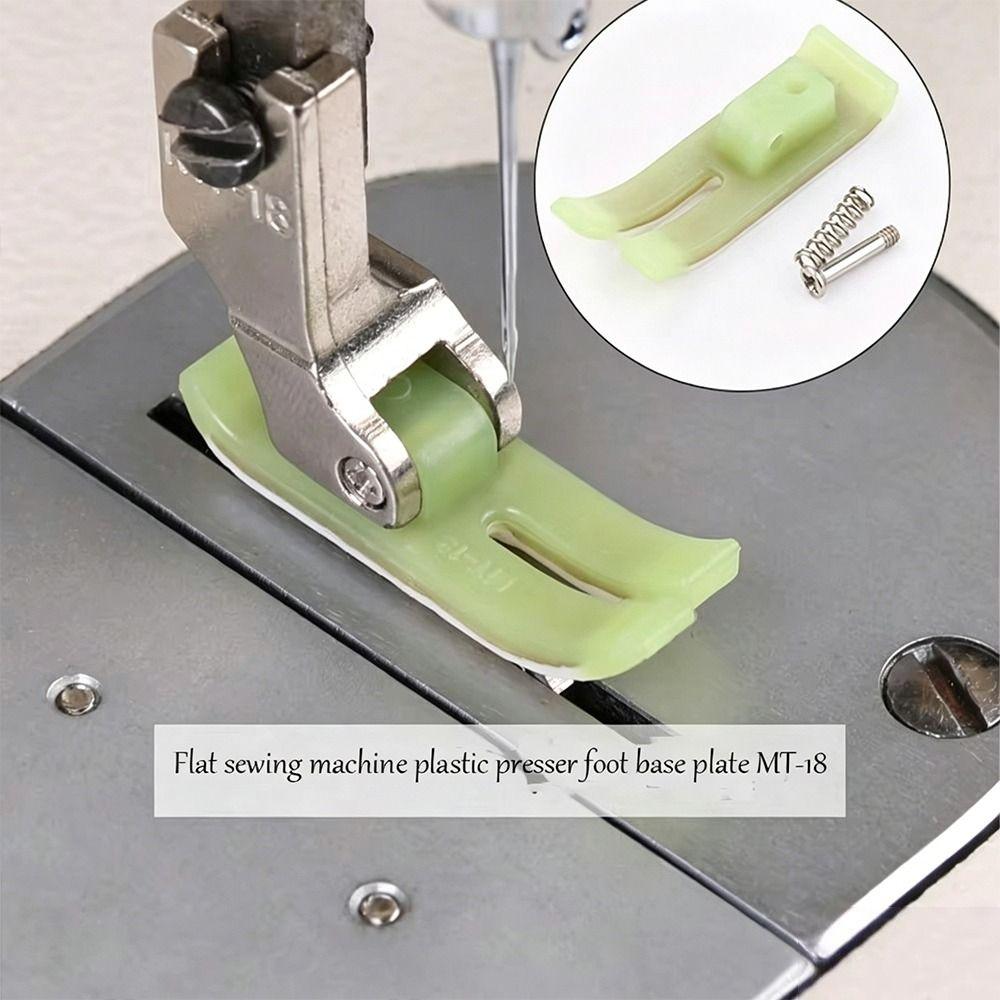 10Pcs Plastic Presser Foot MT-18 Presser Foot Presser Foot Replacement  Sewing Machine Accessories