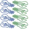 100Pcs Paper Clips Small Cute Light Bulb Special Shaped Metal Office Supplies for Notes