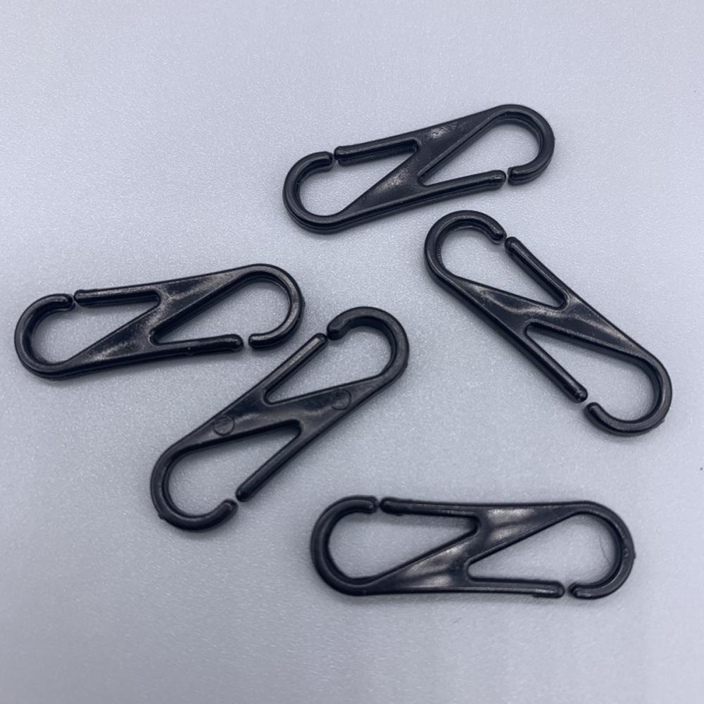 Portachiavi 100 pezzi/set Catena per Occhiali Fibbia Corda Anti-smarrimento Gancio Fibbia in Plastica Moschettone Piccolo Aggancio