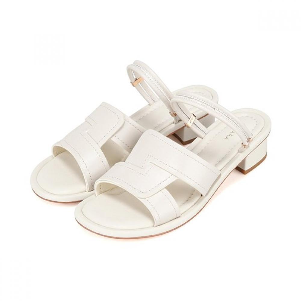 Barbara Cowhide BaSic Women S SandalS 3cm 2 colorS Bbj382