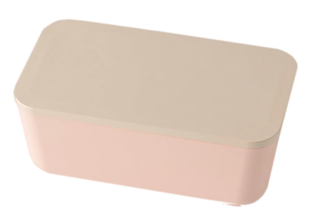 

Takenaka Bento Box SUKITTO Skit 1 Tier Lunch Made in Japan Pink 750ml T-36395