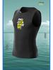 SLINX Men's Super Elastic CR Warm Sleeveless Diving & Surfing Vest