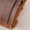 Bold Textured PU Leather Armband CostumeJewelry Lightweight Comfortable Adjustable Closure Unisex Fashion Item