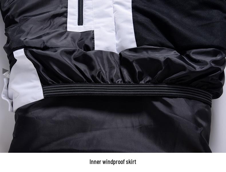 Couple's Ski Suit Set: Windproof, Waterproof, Warm, Breathable - Hoodie for Single/Double Board Skiing.