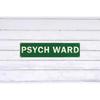 Custom Funny Medical Ward Vintage Green Tin Sign Personalized Street Decor Plaque