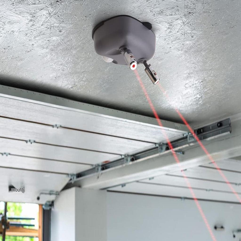 Dual Head Laser Garage Parking Aid with Direct Plug Battery Model