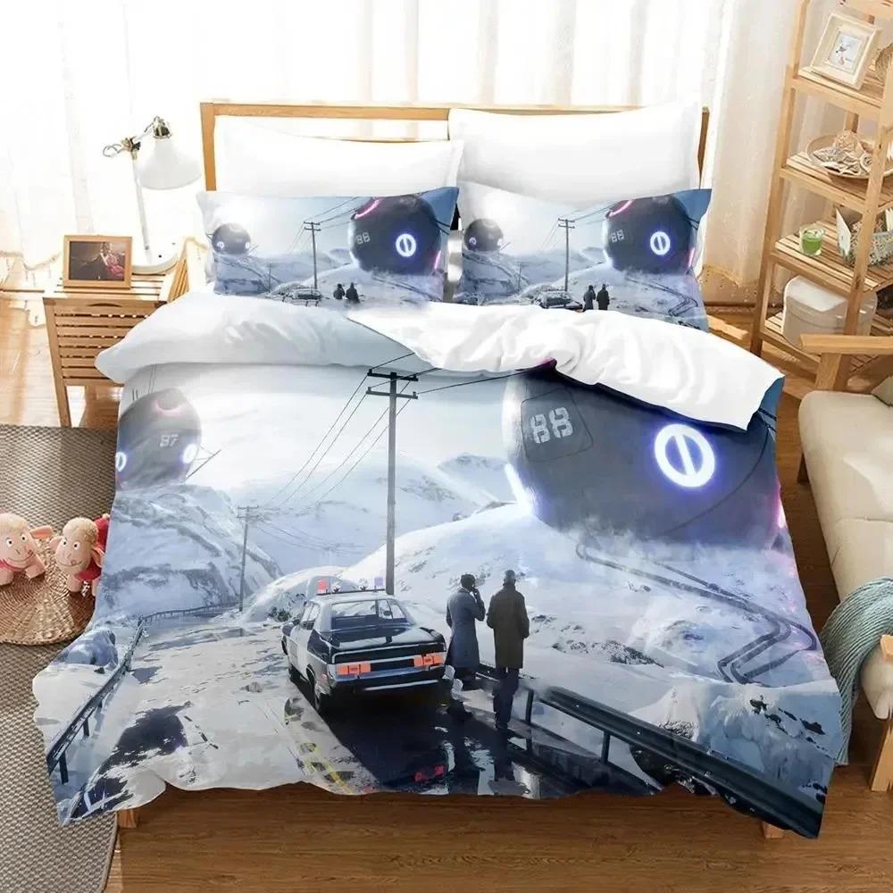 

Комплект постельного белья с 3D-принтом и структурой в стиле научной фантастики, пододеяльник, постельный комплект, пододеяльник, наволочка, одеяло размера «king-size», постельное белье для взрослых мальчиков EU Single 135x200cm