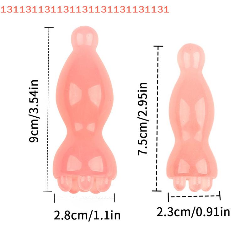 Smooth Face Massage Tools Resin Gua Sha Face Skin Care Massage Sticks Lotus Seedpod Shape Massager Facial Physiotherapy Tool