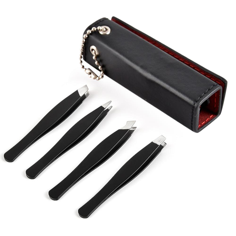 Buy 4Pcs Eyebrow Grooming Trimming Kit Ingrown Hair Removal Precision