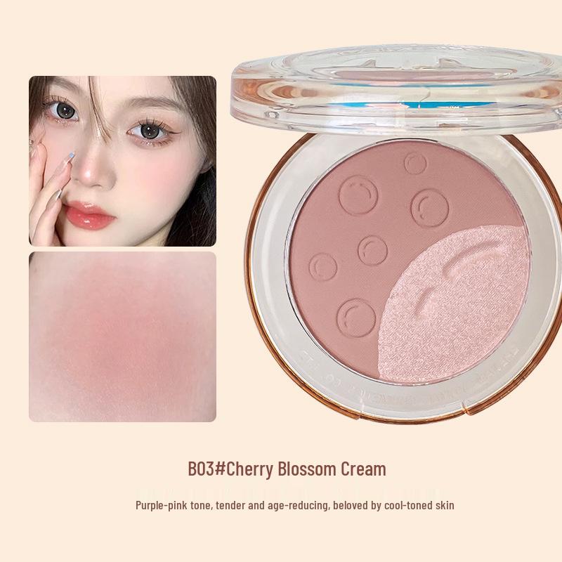 

JellyBubble Duo Румяна и 3D Хайлайтер Матовая Пудра