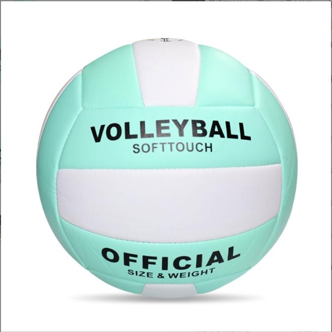Standard Size 5 Volleyball PVC Wear-resistant Explosion Proof Training Game Ball High Bouncy Machine Seam Beach Volleyball