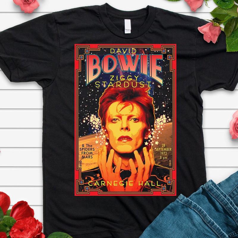 David Bowie Unisex T-Shirt, David Bowie, David Bowie Unisex T-Shirt,David Bowie Unisex T-Shirt XL