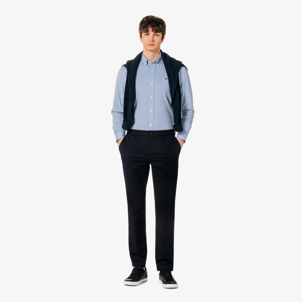 Lacoste Men's Ribbed Stretch Chinos HH631E-56G166