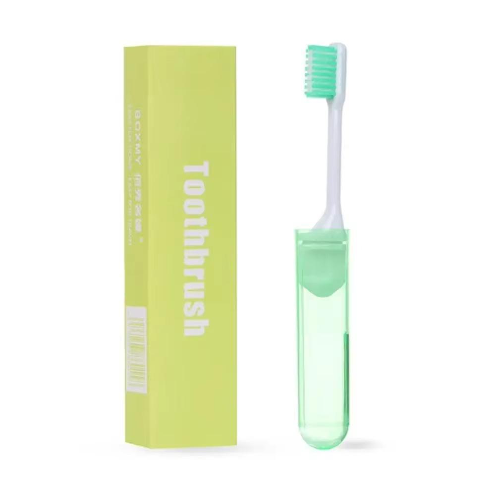 Travel Folding Teethbrush Oral Cleaning Tool Camping Teethbrush Oral Care Portable Soft Bristle Brush High Quality Toothbrush