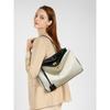 Original Leather  Canvas Crossbody Bag Small And Unique Underarm Bag Cowhide Commuter High End Large Capacity Women's Tote Bag