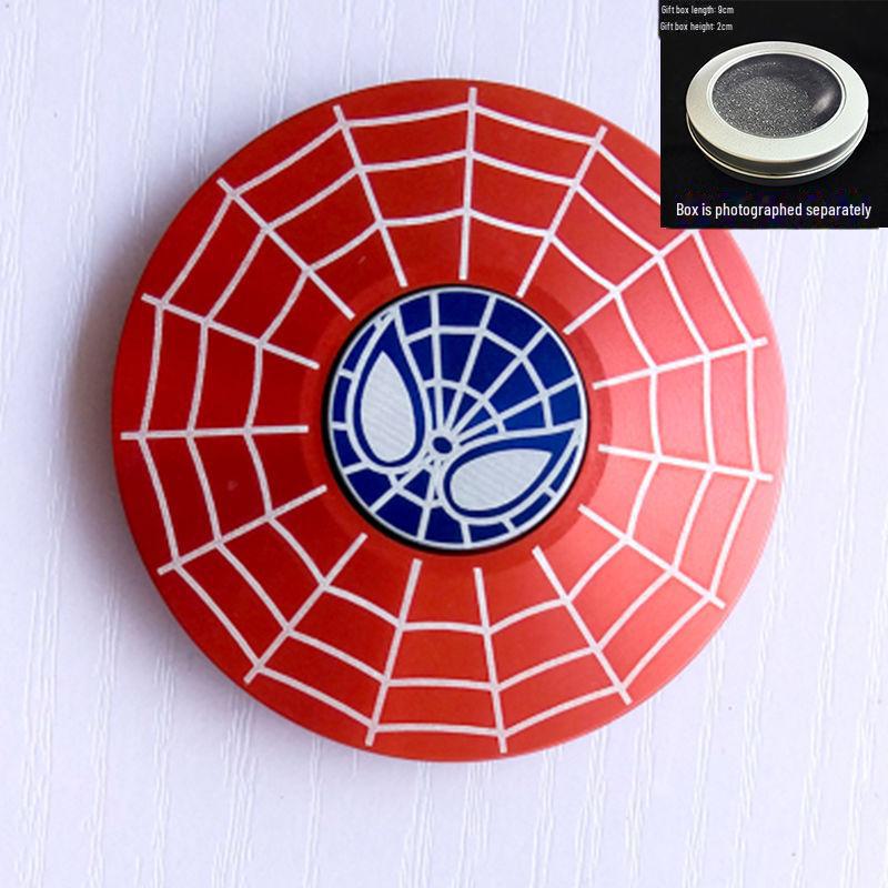 Leuchtendes, buntes Fingergyroskop aus Metall – cooles Dekompressionsspielzeug als Geschenk für Jungen und Schüler