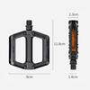 1 Pair Fine Quality Portable  Bike Bicycle Pedals Plastic Road Bike Double Pedals Cycle Mountain Bike Parts