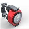 Motorcycle Handlebar 2 in 1 Gauge Luminous Time Clock + Thermometer Waterproof
