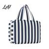Multifunctional Organizer for Daily Essentials Stripes Travel Toiletry Bag 4 Compartments Waterproof Makeup Foldable Shower Kit Camping And Gym Case,