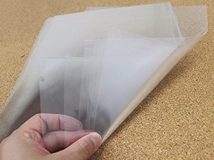 Card OPP Trading Card Regular Size for Work Soft Large Trading Cards Sleeves, Bags, (Standard), Use, [1,000 Pieces] #30, 65x90mm, Transparent, Type,