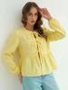 Men's Long Sleeve Shirt with Tie, Striped Shirt for Women, Autumn New Arrivals