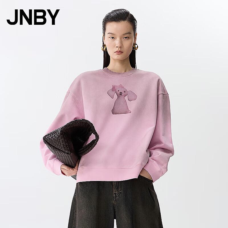 

JNBY 2025 Spring Loose-Fit Long Sleeve Sweatshirt XS
