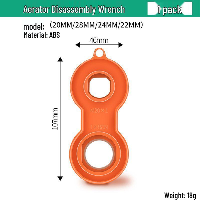 Kitchen Sink Aerator Wrench & Filter Screen Tool