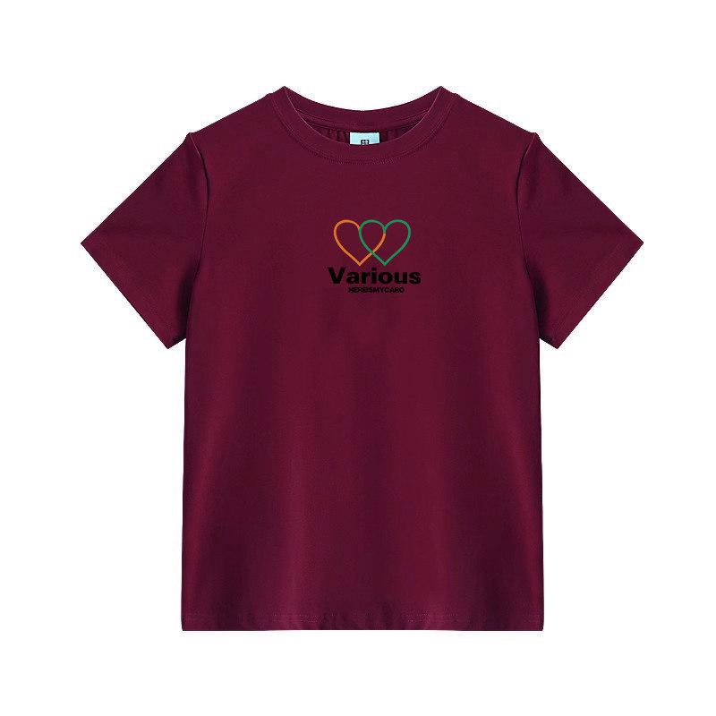 Women's Korean Style Loose Fit Short-Sleeve Round Neck T-Shirt - Versatile Plus Size Summer Top