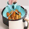 Set di Accessori Rotondi in Silicone Resistente al Calore per Friggitrice ad Aria
