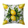 Summer Lemon Pattern Decorative Cushions Pillowcase Polyester Cushion Cover Throw Pillow Sofa Decoration Pillowcover Home Decor