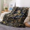 1Pc Centaur Print Flannel Blanket, High quality Comfortable for All Seasons, Home Decor, Warmth and Comfort, Perfect for Christmas Gifts W90
