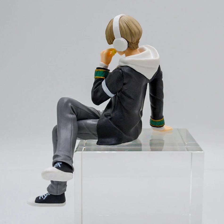 15CM Giacca a Vento Anime Sakura Haruka Action Figure Kaji Ren Noodle Stopper Modello Seduto Giocattolo Bambola Regalo per Collezionisti