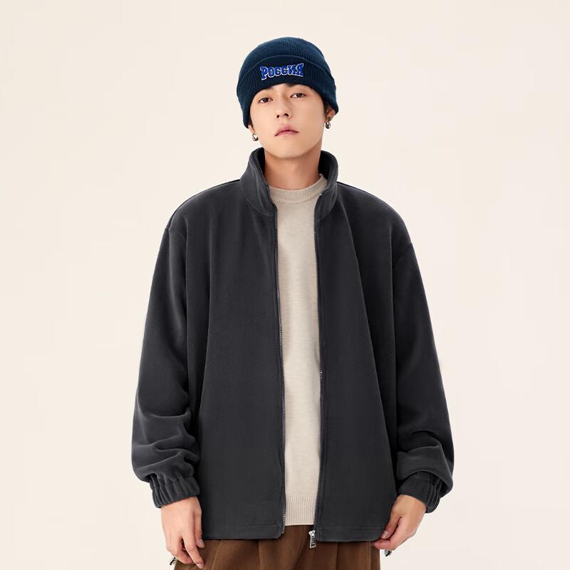 MINISO Men's Winter Sherpa Fleece Lined Jacket