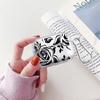 Case For Airpods Pro 1 3 Pro3 Pro2 4 2 Clear Earphone Cases Cover Beautiful Flowers