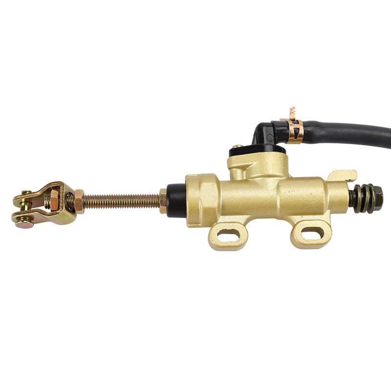 Universelle Motorrad-Hinterradbremspumpe Hydraulischer Hauptzylinder für ATV 50-250CC Pit Dirt Bike Suzuki Honda Yamaha