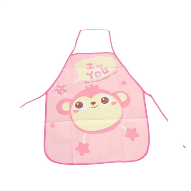 1-10Pairs Children’s Waterproof Sleeve Apron CartoonDesignEVA Bib Lightweight Anti-Stain for Eating and Drawing Baby Craft Apron