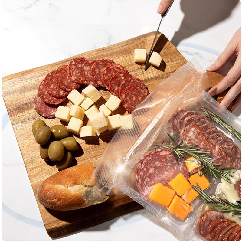 Vacuum Bag Storage Roll BagsIdeal for Storage and Sous Vide,, Heavy Duty and Tear-Resistant, Keeps Fresh for Longer, Perfect for Home Use