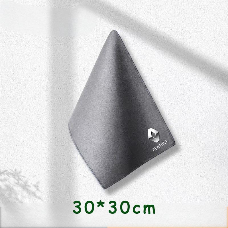 

2026 Hot For Renault Hub Caps Microfiber Car Cleaning Towels car wash cloth Car Detailing Kit for Renault Megane 2 3 4 Twingo Cl