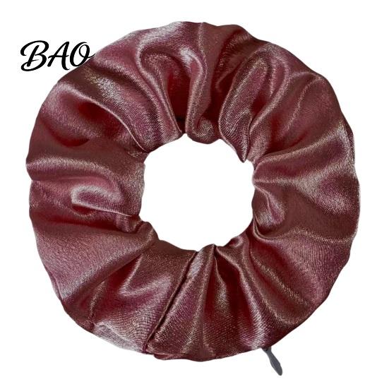 Practical Hair Ties for Small Items Pocket Scrunchies with Hidden Zipper Women, Elastic Tie Cloth Keys And Coins, Satin Accessories Daily Use Portable