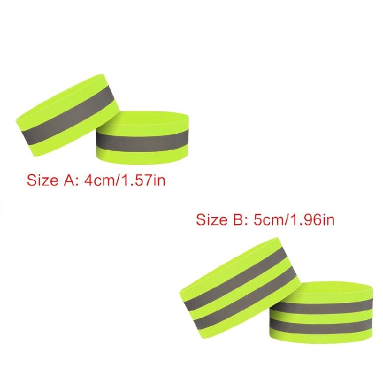 High Visibility Reflective Band for Night Running Walking Safety Tape Bracelet