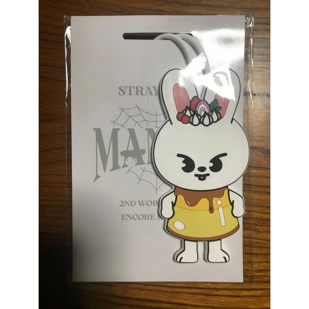 STRAY KIDS MANIAC ENCORE JAPAN SKZOO BAG CHARM Plush Mascot LUGGAGE TAG OFFICIAL