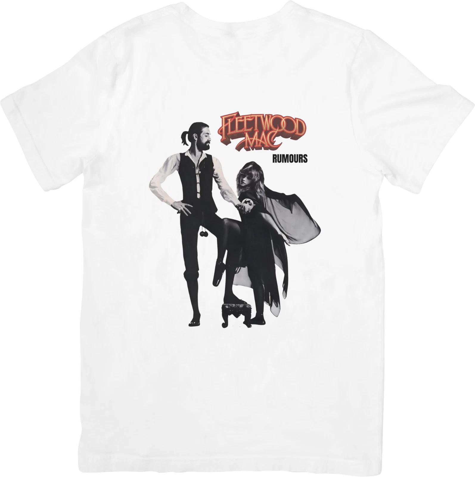 

Fleetwood Mac Music Fit for Men & Women Quality Cotton T-Shirt White. 3XL