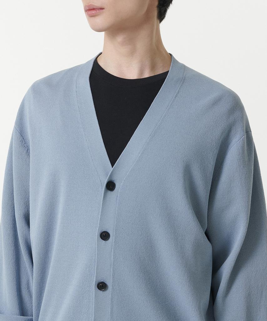 Musinsa Standard Cool Touch Essential Cardigan [Sky Blue]