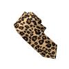 Men's Leopard Print Necktie for Formal and Casual Occasion Stylish Long Tie for Weddings Parties and Business Meetings