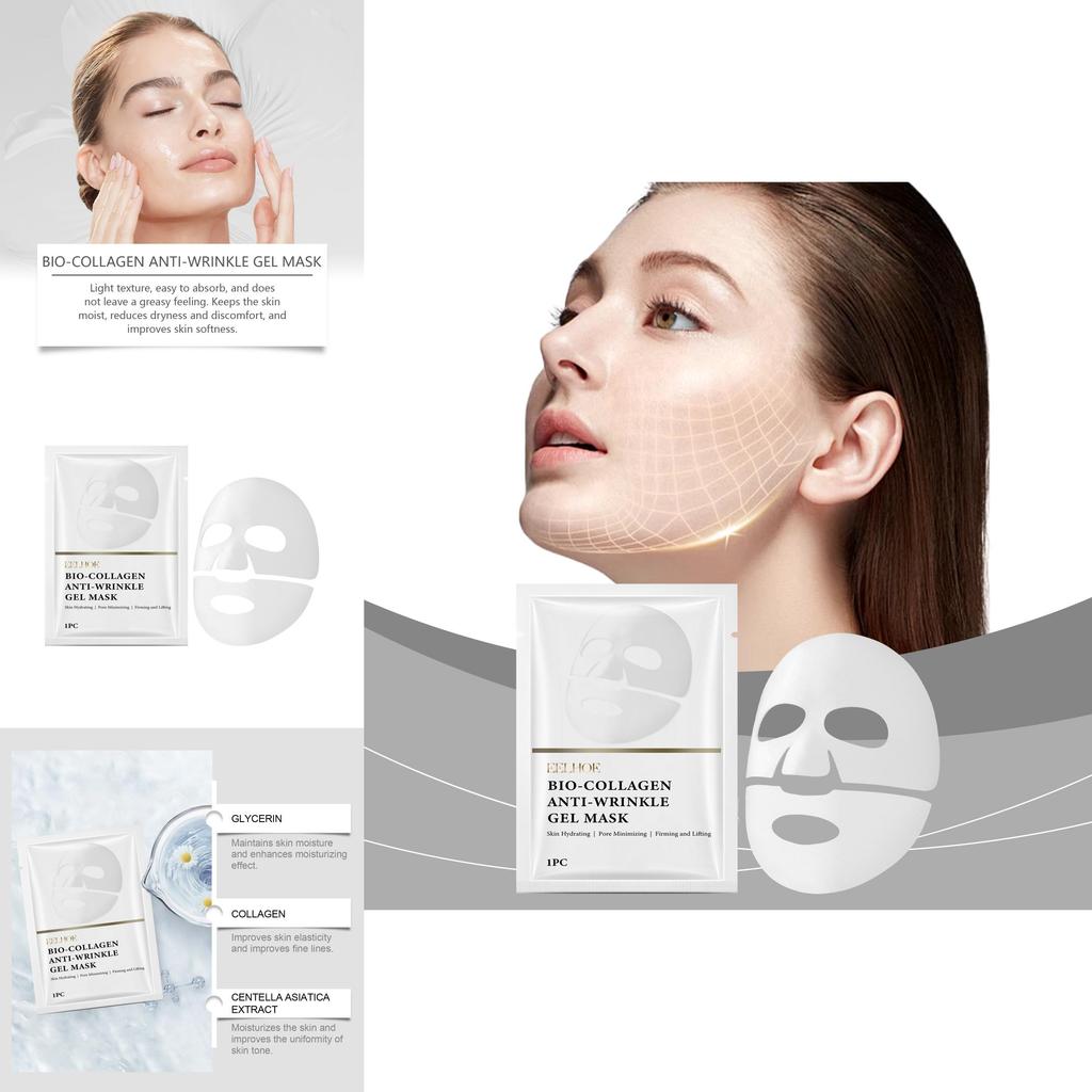 Eelhoe Gentle Collagen Face Mask For Hydration Firming And Nourishing Skin Care