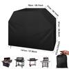 Waterproof Grill BBQ Cover Heavy Duty Barbecue Cover Weather UV & Fade Resistant with Adjustable Straps Gas Grill Cover