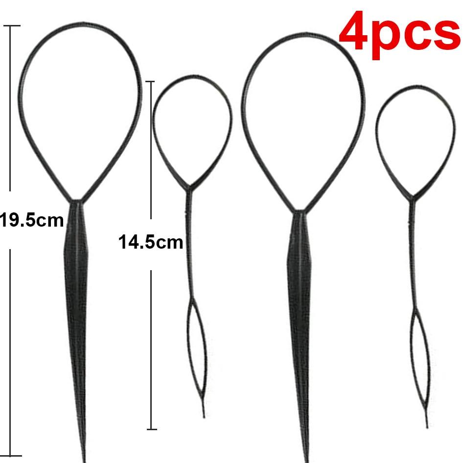 

Губка Пластиковая Петля Завивка Волос Скранчи для Волос Повязка Твист Бублик Бигуди Резинки для Волос Инструменты для Прически