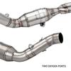 Exhaust Pipe for TMAX530/TMAX560 (18-25 yrs): Full Front & AK Tail Section