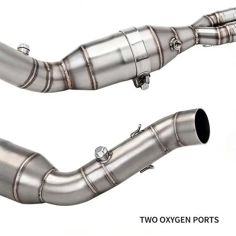 Exhaust Pipe for TMAX530/TMAX560 (18-25 yrs): Full Front & AK Tail Section
