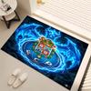 1pc FC Porto LOGO Print Area Rug - Soft, Washable Non-Slip Indoor Mat, Living Room, Home Office Decorative Rug,Office Decorative